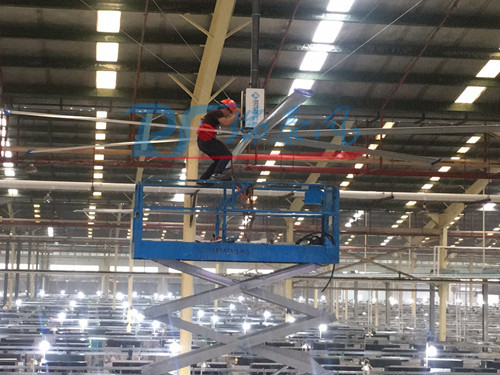 為什么高大型廠房更適合安裝大型工業(yè)吊扇？瑞泰風(fēng)環(huán)?？照{(diào),冷風(fēng)機(jī)