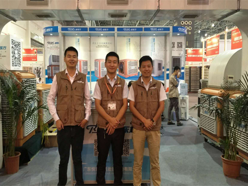 潤東方環(huán)?？照{(diào) 冷風(fēng)機(jī)熱烈祝賀2017國際機(jī)械及材料展完美落幕