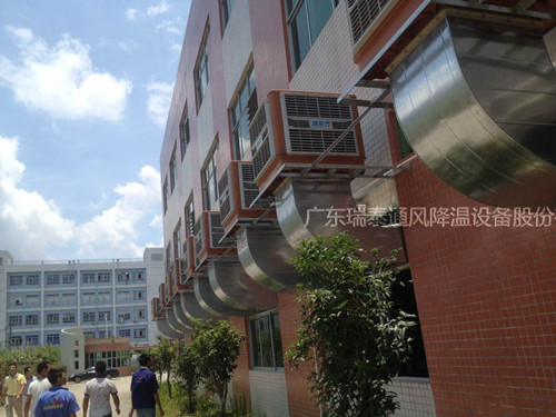 環(huán)?？照{(diào),水冷空調(diào),冷風(fēng)機(jī),五金廠降溫用哪個(gè)設(shè)備好？