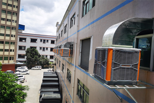 瑞泰風佛山鋼構(gòu)廠房降溫設(shè)備案例圖