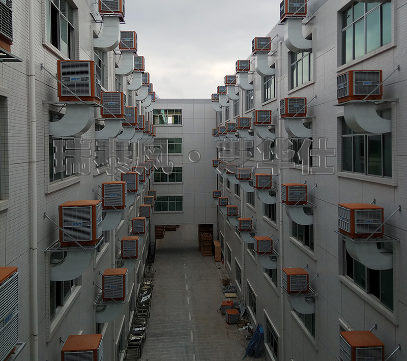 清遠環(huán)??照{廠家瑞泰風安裝案例